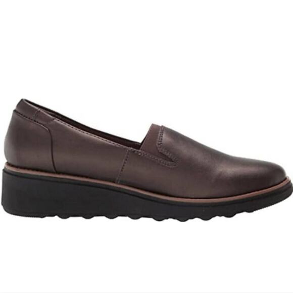 Clarks‎ Women’s Sharon Dolly Loafer 7 Antique Bronze size 10 new! - Picture 10 of 12